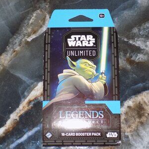 STAR WARS UNLIMITED - LEGENDS OF THE FORCE (16-Card Sleeved Booster Pack) NEW